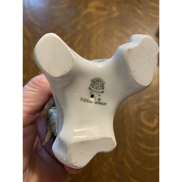 Vintage Gerould Porsellan Bavaria West Germany Porcelain Flicker Woodpecker - Picture 5 of 7